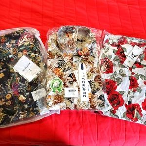 Long sleeve light weight spring/summer Men's shirt